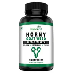 Simply Herbal Horny Goat Weed with Maca Root Extract for Enhancing Energy icon