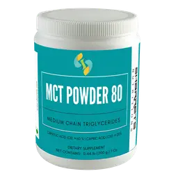 Sharrets Coconut MCT Oil Powder 80  200g for Weight Loss icon