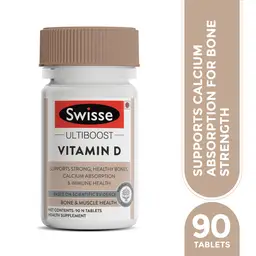 Swisse Ultiboost Vitamin D3 Supplement for Immunity, Bones & Muscle health icon