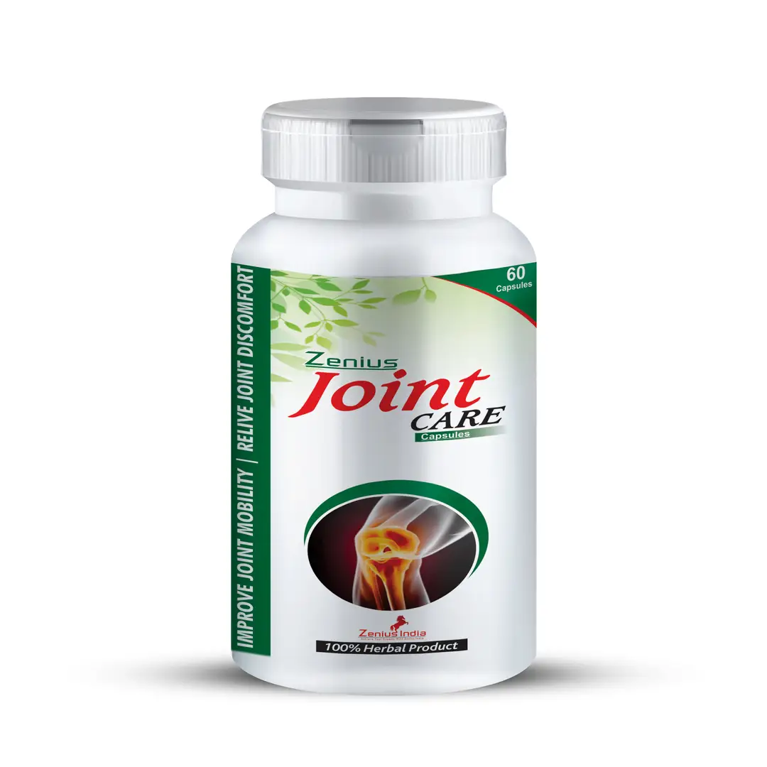 Zenius Joint Care with Shatavar, Ashwagandha for Joint Pain Relief Capsule and Body Pain - Pack of 1 (60 Capsules)