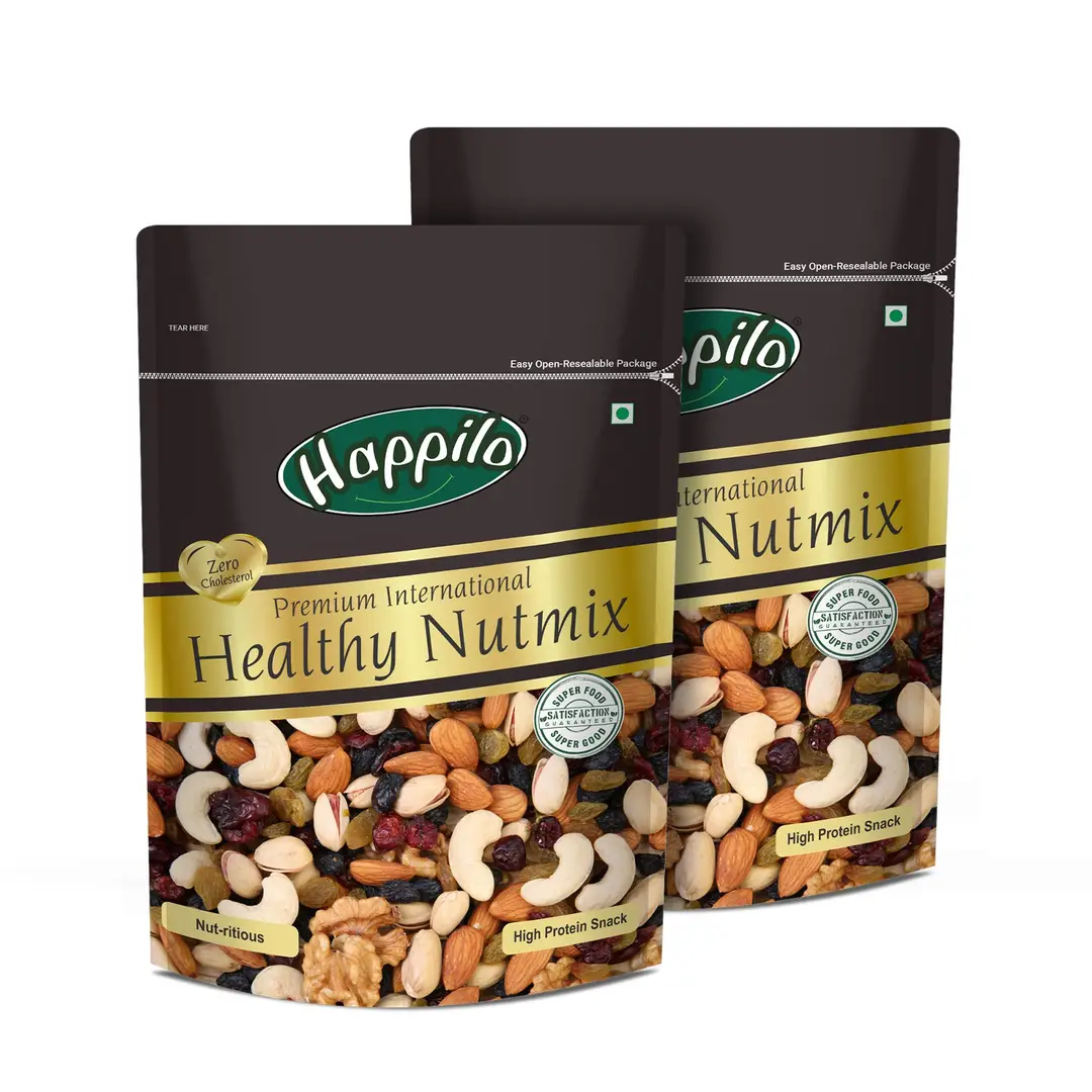 Happilo Premium International Healthy Nutmix - Pack of 2 (400 gm)