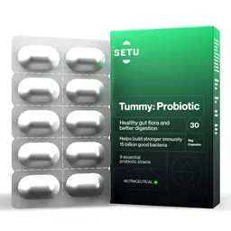 Setu Tummy: Probiotic, Naturally fermented probiotics, Lactobacillus & Bifidobacterium for Better Immunity, Better Nutrient Absorption, Reduced Gas icon