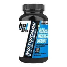 BPI Sports Multivitamin with Vital 36+ Nutrients for Endurance, Performance and Strength icon