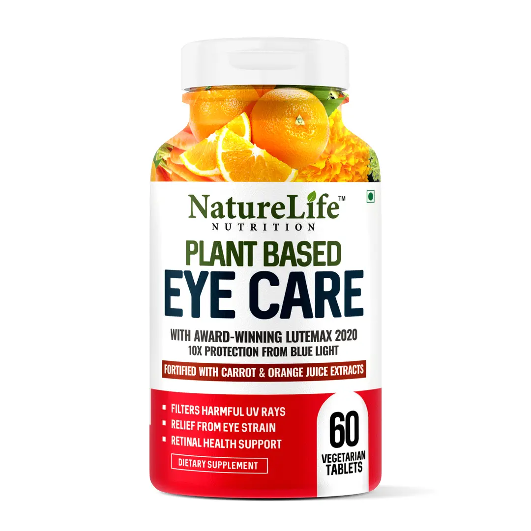 Nature Life Nutrition - Plant Based Eye Care - Pack of 1 (60 Tablets)