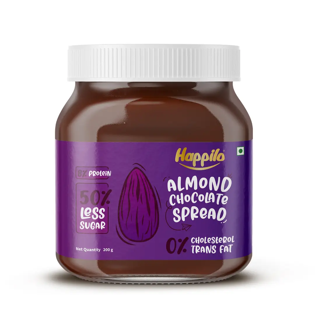 Happilo Chocolate Almond Spread - 200 gm