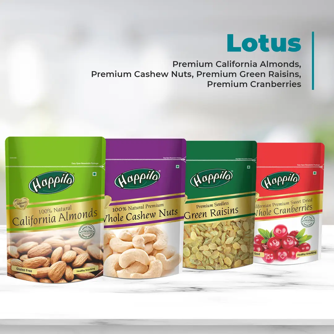Happilo Dry Fruit Celebrations Gift Box - Lotus,430g