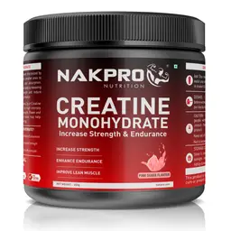 Nakpro Creatine Monohydrate Powder for Muscle Endurance and Recovery