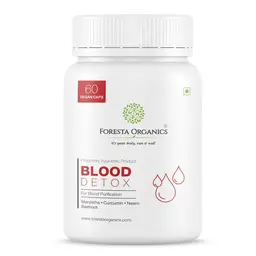 Foresta Organics - Blood Detox with Curcumin (Turmeric Extract), Neem, Manjistha & Beetroot icon
