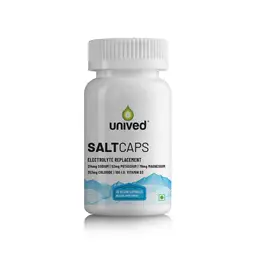 Unived -  Salt Caps - For Chloride, Sodium - With Hydration Support - 30 Capsules icon