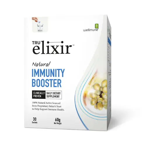 Tru ELIXIR - Natural Immunity Booster Clinically Proven to help support Immune health - Pack of 1 ( 30 Sachets )