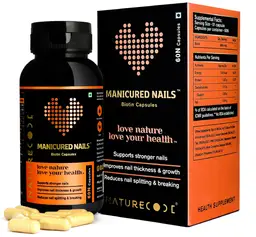 Nature Code Manicured NailsDietary Supplement - 60 Veg. Capsules