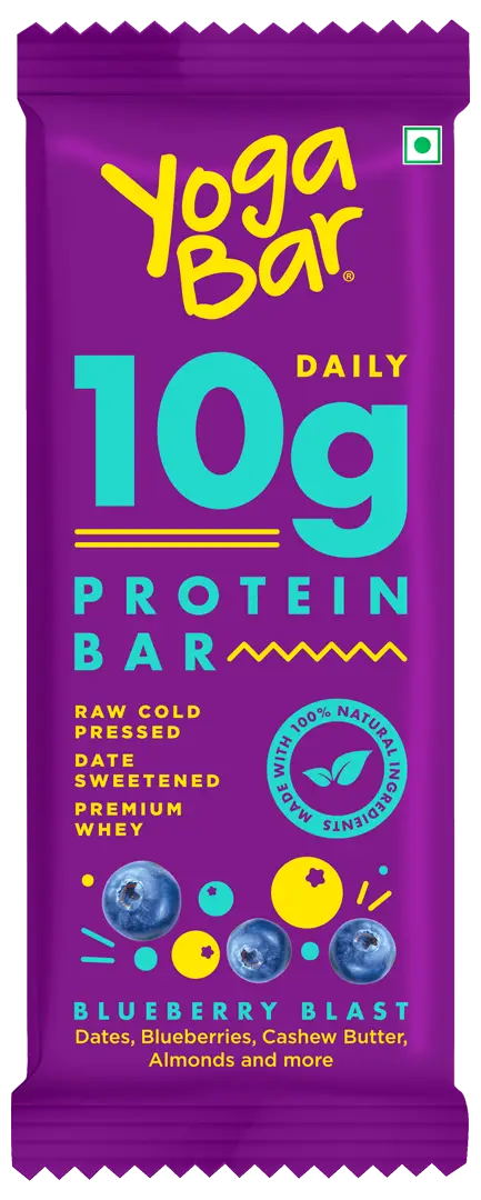 Buy Yogabar 10g Protein Bar with Dates, Protein Blend (Pack of 6