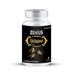 Zenius Shilajeet Capsule with Shudh Shilajit for Stamina And Vitality