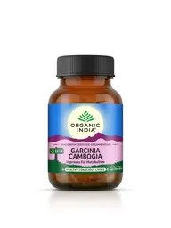 Organic India Garcinia Cambogia -  Helps boost energy levels, balances mood swings and puts breaks on the appetite. icon