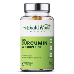 Health Veda Organics - 95% Curcumin C3 + Bioperine 1310mg for Inflammation, Pain & Joint Health (60 Capsules) icon