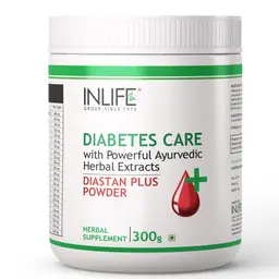 INLIFE - Diastan Plus Powder Diabetes Care Ayurvedic Herbal Supplement, 300 grams (Natural Flavour) icon