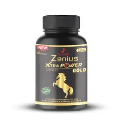 Zenius Xtra Power Gold with Shilajit and Ashwagandha Extract for Energy and Stamina icon