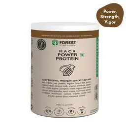 Forest Superfood - Maca Power Protein - Flax Seeds, Ashwagandha, Maca Root and Quinoa - Rich in essential amino acids and BCCAs - 500gm icon