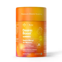 Setu Nutrition Desire Boost Gummies with KSM-66® Ashwagandha, Gokshura, Korean Ginseng, Shatavari for Increasing Drive and Energy In Women icon