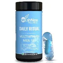 Wishnew Wellness Daily Ritual Multivitamin For Men 18+ for Delayed Release