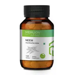 Merlion Natural's - Neem Tablets 500mg (120 Tablets) icon
