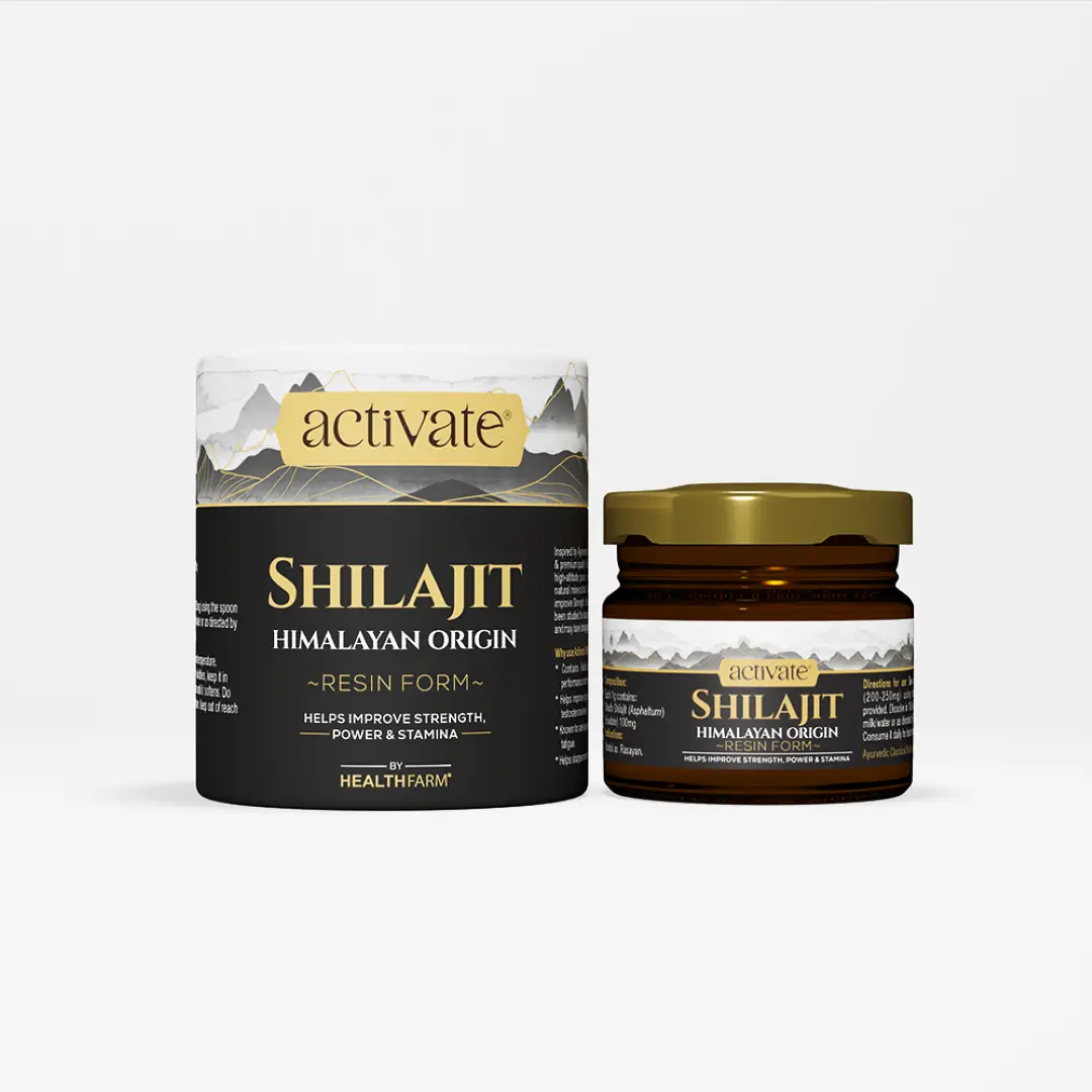 Activate Shilajit Resin for Endurance, Stamina and Strength - 20 gm