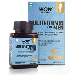 WOW Life Science - Multivitamin for Men - 60 Veg Capsules icon