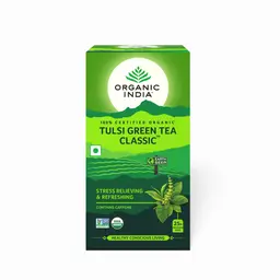 Organic India Tulsi Green Tea Classic 25 IB icon