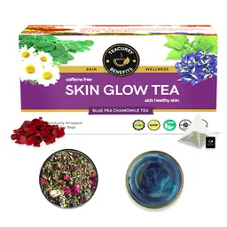 TEACURRY Skin Glow Tea (1 Month Pack | 30 Tea Bags) - Helps in Skin Nourishment, Hydration & Detoxification icon