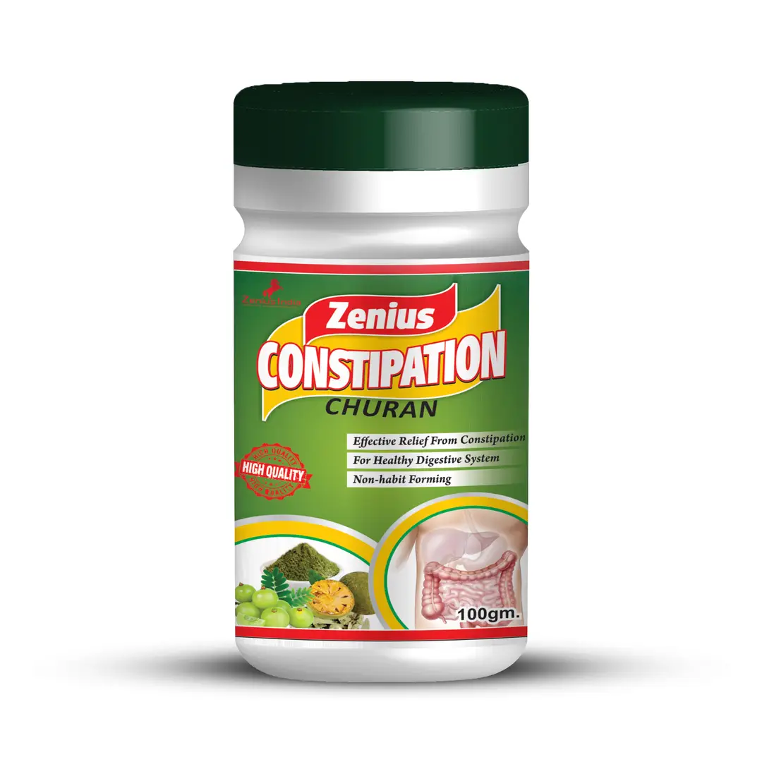Zenius Constipation Churan with Amla, Harad for Acidity Control and Constipation Relief - 100 gm