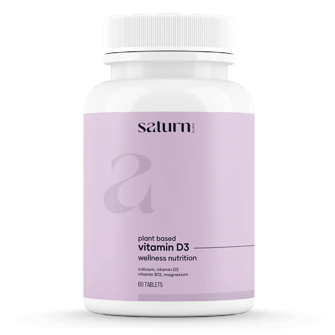 DSC Saturn by GHC Vitamin D3 Capsules for Weight Management and Strength (60 Tablets) - Pack of 1 (60 Capsules)