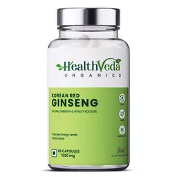 Health Veda Organics - Korean Red Ginseng for Boosting Immunity, brain functions and Vitality icon