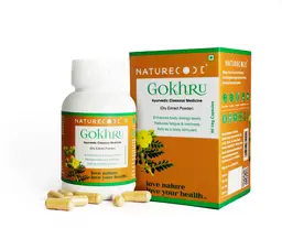 Nature Code Gokhru Boosts Energy , Stamina & Vitality-60 Veg. Capsules icon