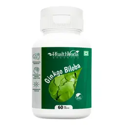 Health Veda Organics - Ginkgo Biloba Supplements for Better Concentration, Memory and Learning icon