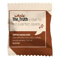 The Whole Truth - Protein Bar Minis - The Everyone Party - Pack of 8-8 x 27g - No Added Sugar - All Natural icon