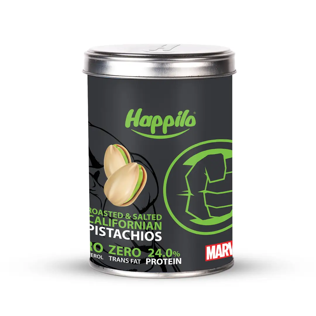 Happilo Marvel Roasted & Salted Californian Pistachios - 150 gm