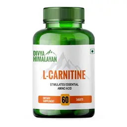 Divya Himalayan L-Carnitine Capsules 500mg for Muscle, Brain & Heart- 60 Tablets icon