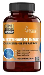 Humming Herbs Nicotinamide Mononucleotide (NMN) 11500mg |Boosts NAD+ Levels & Healthy Aging (90 Capsules) icon