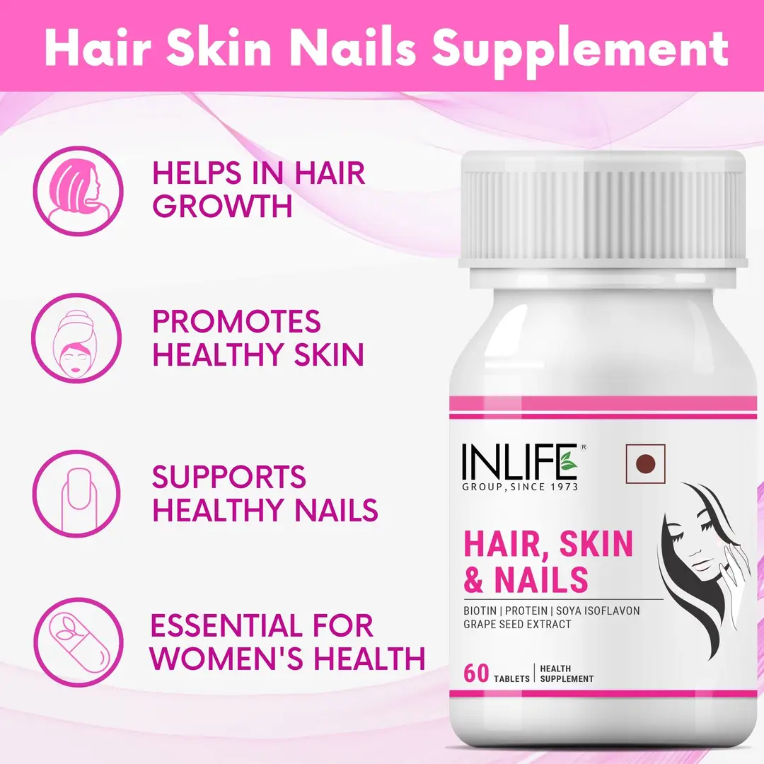 Buy Livestamin Hair, Skin, Nails Supplements with Biotin Amino Acids Online