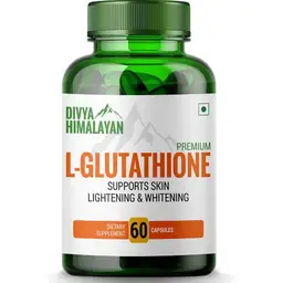 Divya Himalayan - L- Glutathione Reduced With Vitamin C, Vitamin E & Grapeseed Extract – 60 Capsules icon