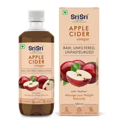 Sri Sri Tattva Apple Cider Vinegar - Raw, Unfiltered, Unpasteurized, 500ml icon