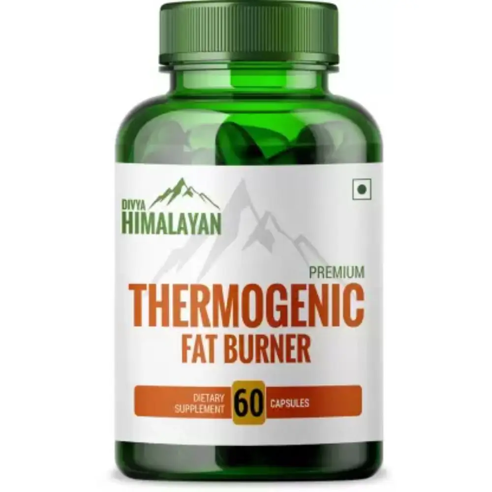 Divya Himalayan - Premium Fat Burner 800mg - Pack of 1 (60 Capsules)