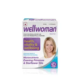 Wellwoman 30 Capsules - with Elemental Magnesium, Elemental Iron- for Maintaining Health And Vitality icon