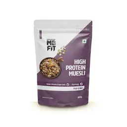 MuscleBlaze -  High Protein Muesli, Fruits & Nut, 22 g Protein, with Superseeds, Raisins & Almonds, Ready to Eat Healthy Snack icon