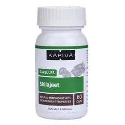 Kapiva Shilajeet Capsules - Natural Antioxidant for Energy & Performance - Hiamlayan Shilajit (60 Capsules) icon
