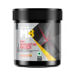 MuscleBlaze - Pre Workout 200 Xtreme - with Caffeine, Theanine, Beta Alanine - for Energy and Focus icon