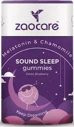 Zaocare -  Sound Sleep Gummies | Non Habit Forming | Plant Based | With Melatonin, Chamomile & Ashwagandha icon