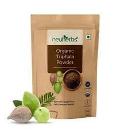 Neuherbs -  Organic Triphala Powder - with Organic Triphala Root - for Normal Bowel Movements icon