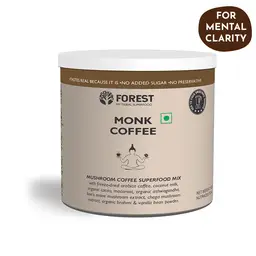 Forest Superfood - Monk Coffee - Brahmi, Arabica Coffee and Cinnamon - Supports cognitive function - 150gm icon