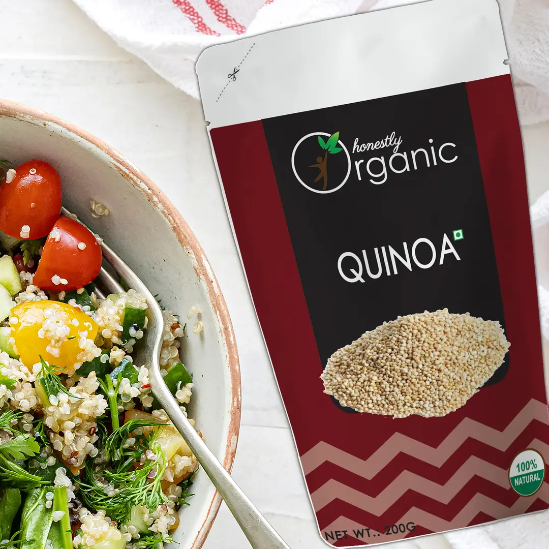 Honestly Organic - Quinoa - with 100% Instant Rolled Oats - for Weight Management - 200 gm